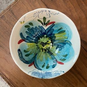 Anthropologie bowl sissinghurst floral pattern Estudio Flores
